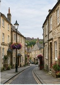 Residential street in Buckingham