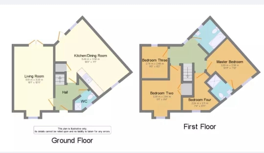 4 Bed Semi-Detached House, Bluebell Gardens, MK10