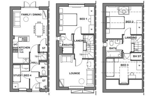 4 Bed Semi-Detached House, Steersman Lane, HP22