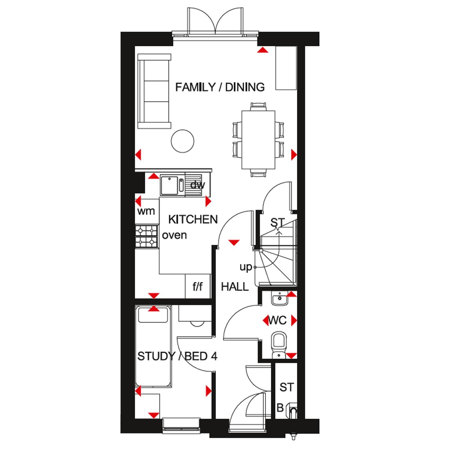 4 Bed Semi-Detached House, Steersman Lane, HP22