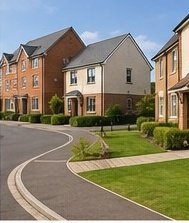 Residential development in Milton Keynes